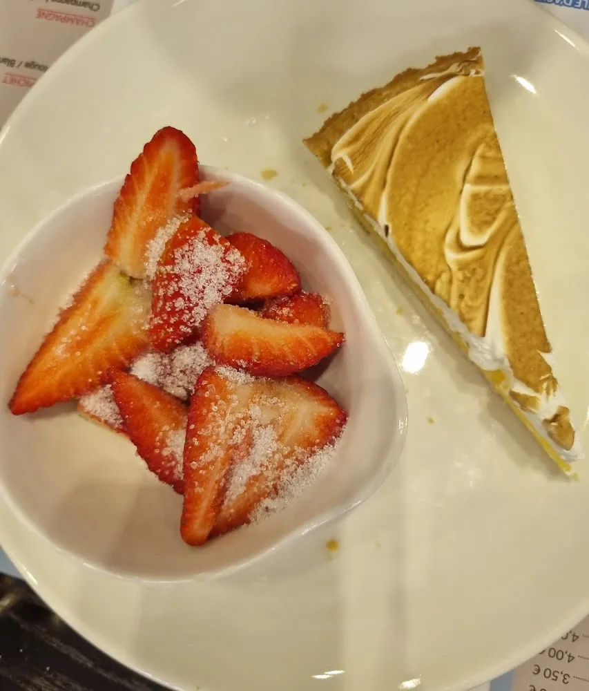 Tarte Citron Meringuée Fraises